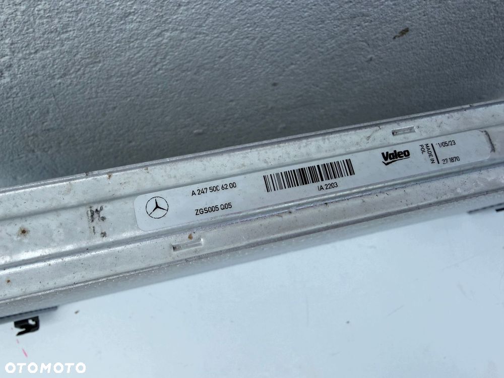 chłodnica powietrza intercooler mercedes gla glb w247 x247 a2475006200 oryg - 3