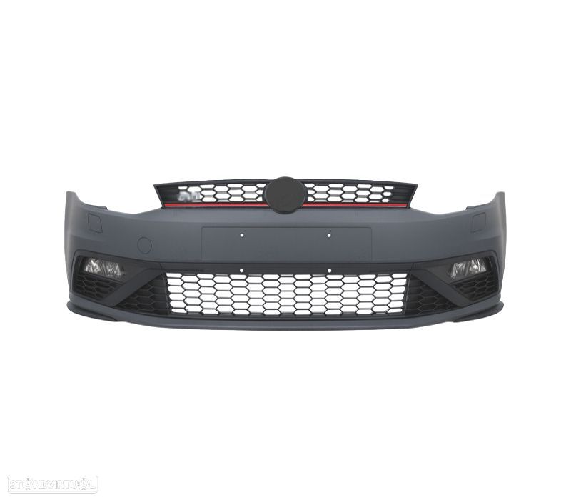 PARA-CHOQUES DIANTEIRO VOLKSWAGEN VW POLO 6R 10-16 LOOK GTI - 2