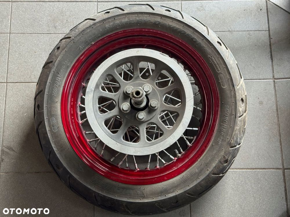 koło felga pulley pasowe komplet harley davidson 17 x 4,5 dyna street bob - 1
