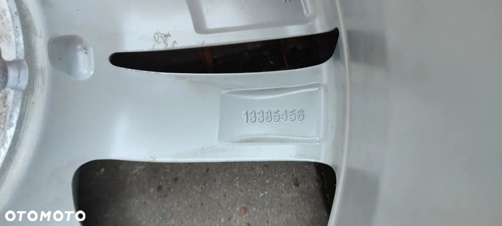FELGI ALUMNIOWE 5x110 7Jx17 CALI ET35 13385456 OPEL MERIVA B ZAFIRA B KOMPLET 4 SZTUKI - 8