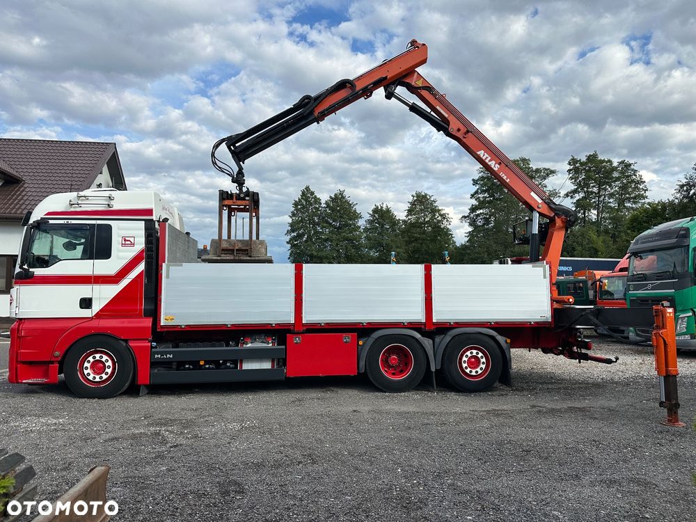 MAN TGX 480 HDS z Niemiec 600tkm 2017r skręta os skóry klima full air - 4