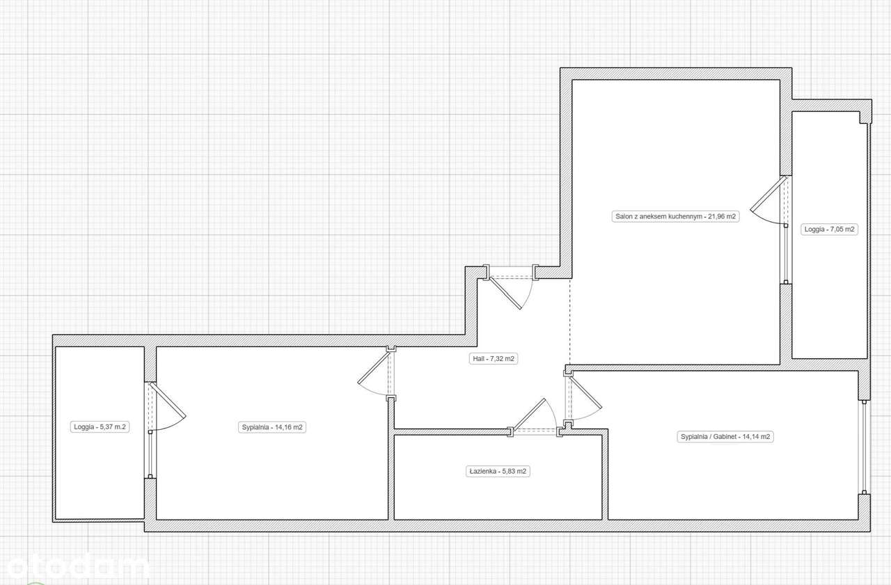 APARTAMENT 15 PIĘTRO / WIDOK NA MORZE / BEZ PROWIZJI