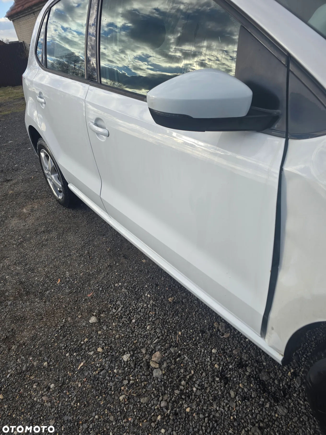 Drzwi prawy przód vw polo V 6R 6C w kolorze LC9A - 2