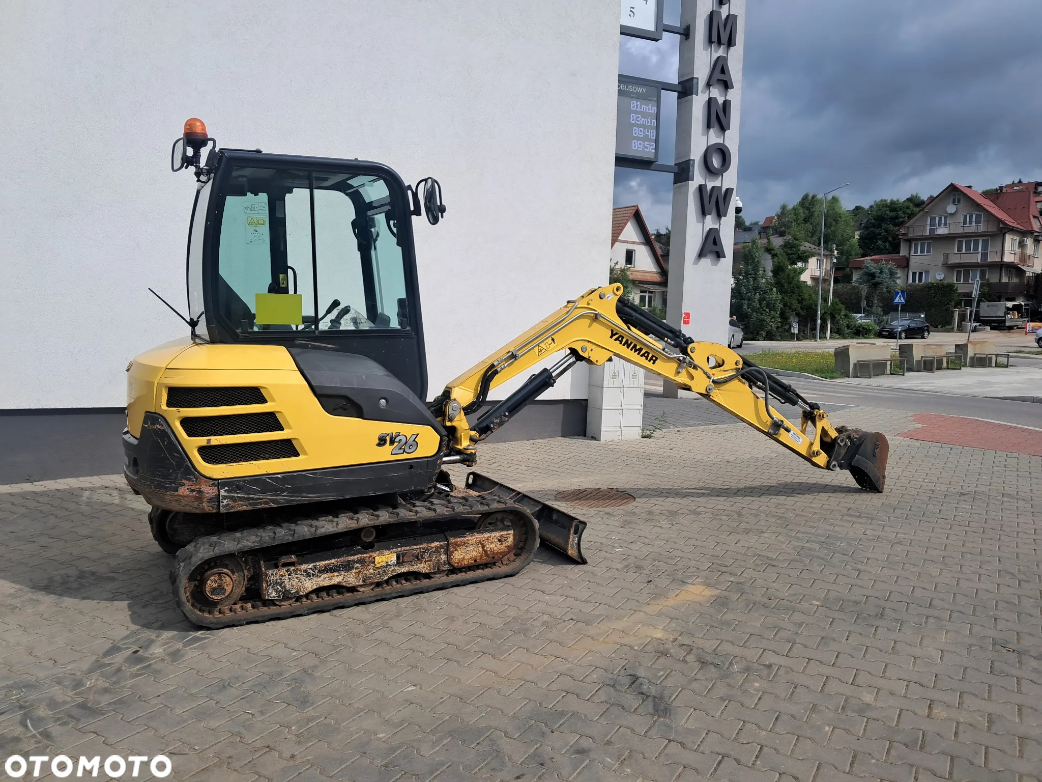 Yanmar SV 26 mini koparka długie ramię WAGA 2785 kg oświetlenie 2019r. silnik Yanmar 24 km bez DPF jazda szybka/wolna diesel VIO23 VIO27 SV22 U27 - 2