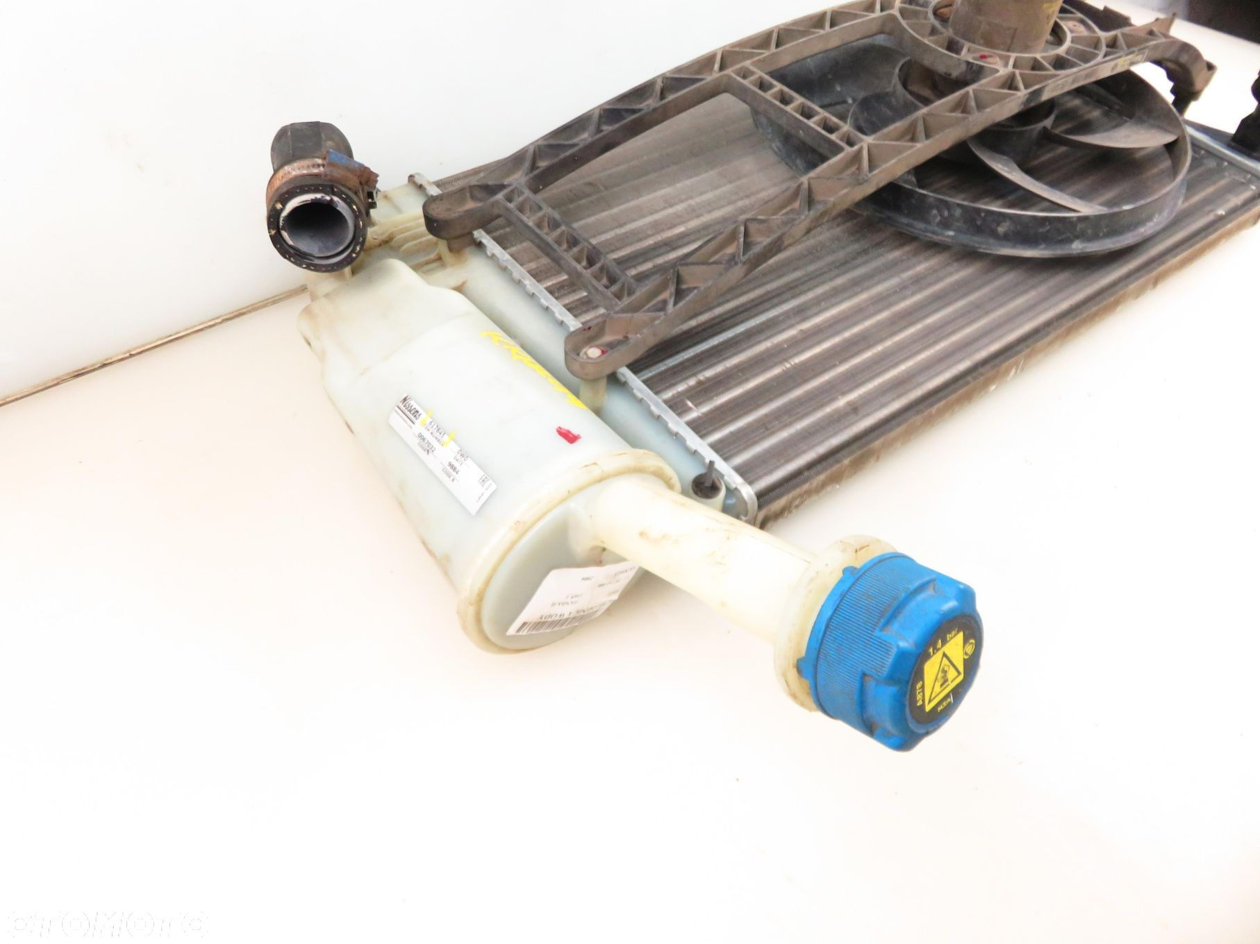 CHŁODNICA WENTYLATOR FIAT PANDA II 1.1 617845 874116M - 9