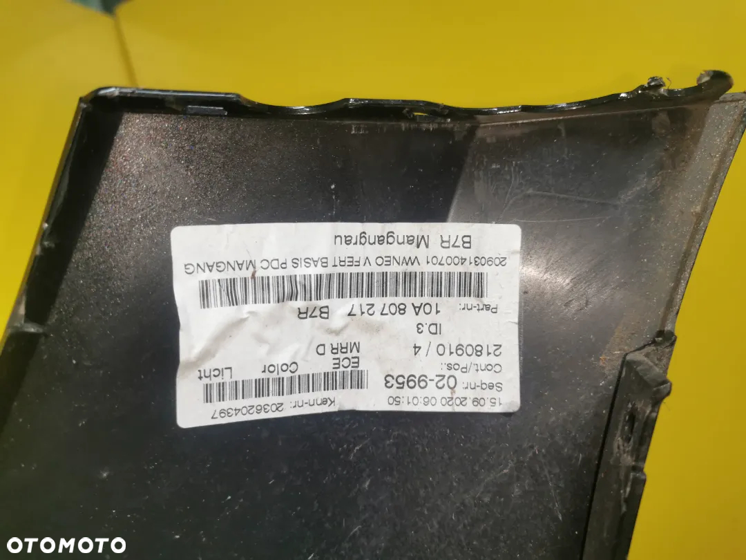 VW ID3 ZDERZAK PRZOD 4PDC 20- 10A807221 - 16