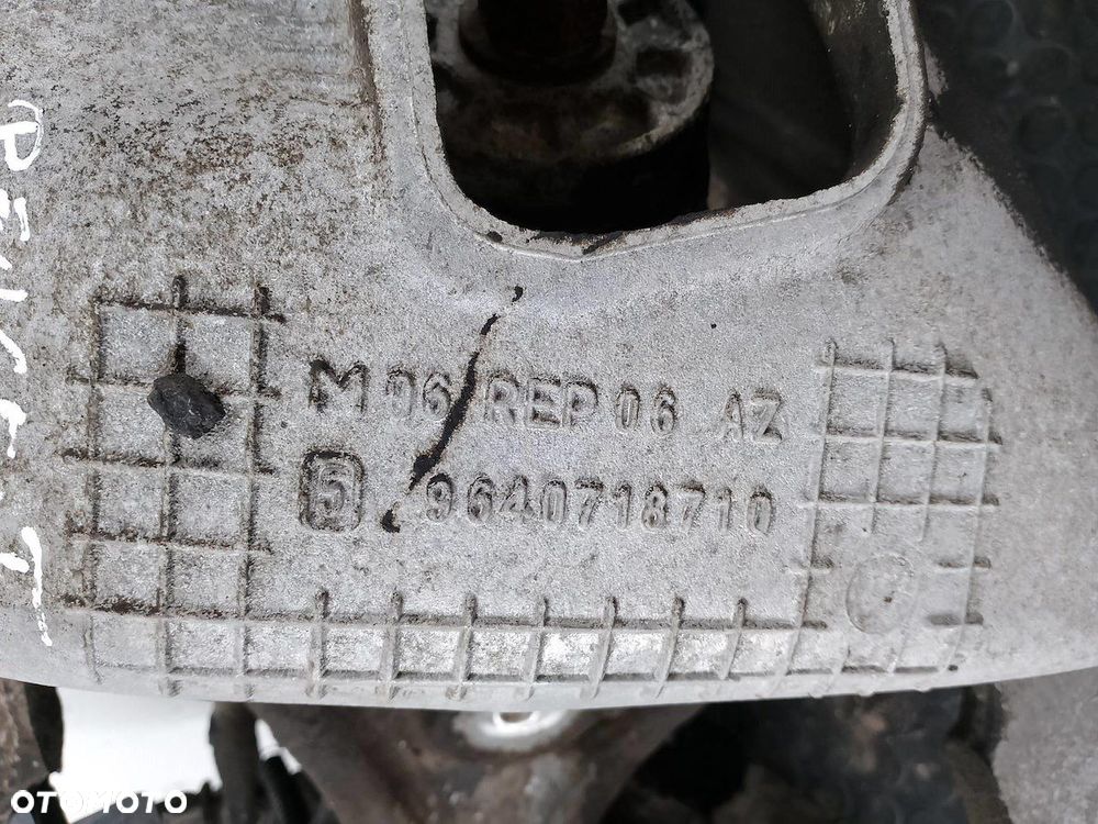 WÓZEK, TRAWERS TYŁ PEUGEOT 508 I 9640718710  9640718610 2.0 HDI - 12