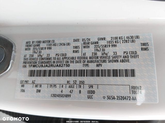 Ford Escape 2.0 EcoBoost AWD Titanium - 17
