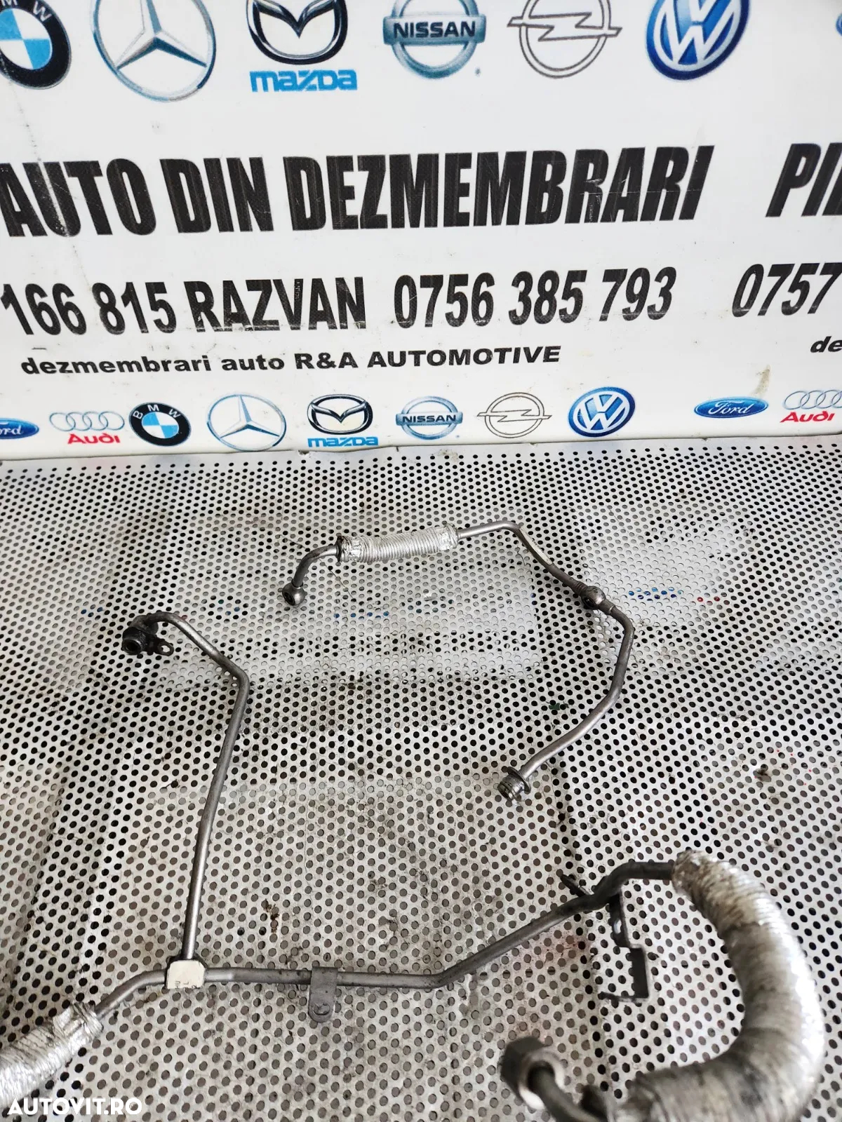 Conducte Conducta Ungere Ulei Turbo Bi-Turbo Audi A6 4G C7 A7 A8 D4 Q5 Q7 Touareg Cayenne 3.0 Tdi 3 - 2