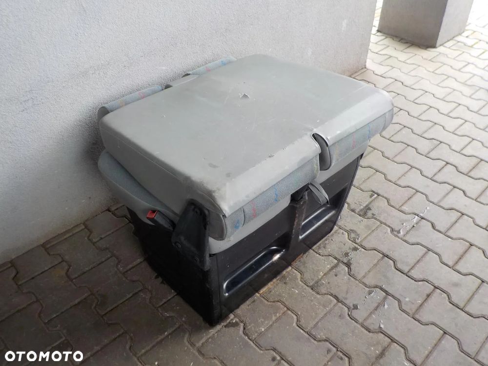 VW T5 FOTEL PODWÓJNY PASAŻERA PRZÓD DWÓJKA INKA - 6