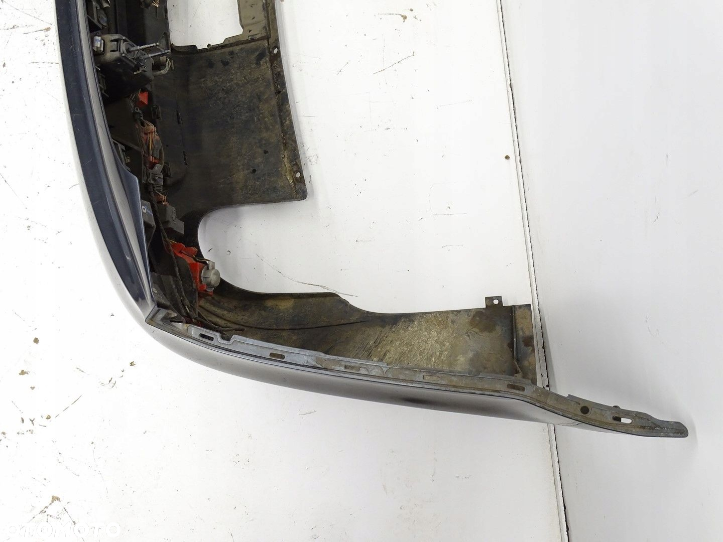 KPL ZDERZAK TYŁ TYLNY POD 4X CZUJNIKI PDC AUDI Q7 4L LIFT S-LINE SZARY LZ7S - 12