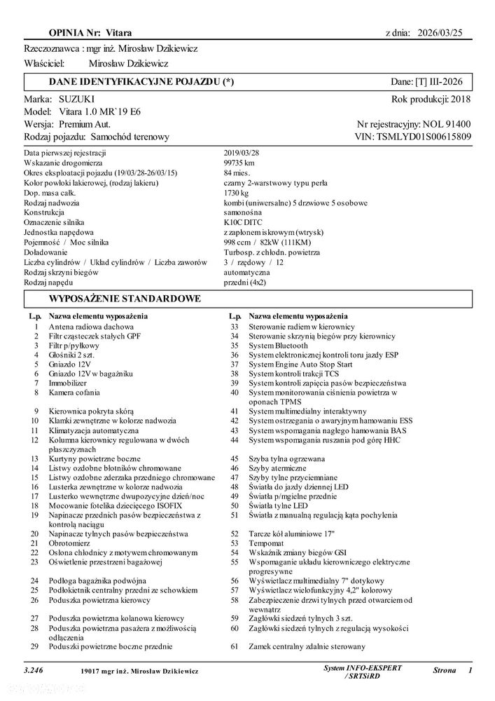 Suzuki Vitara 1.0 Boosterjet Premium 2WD - 17