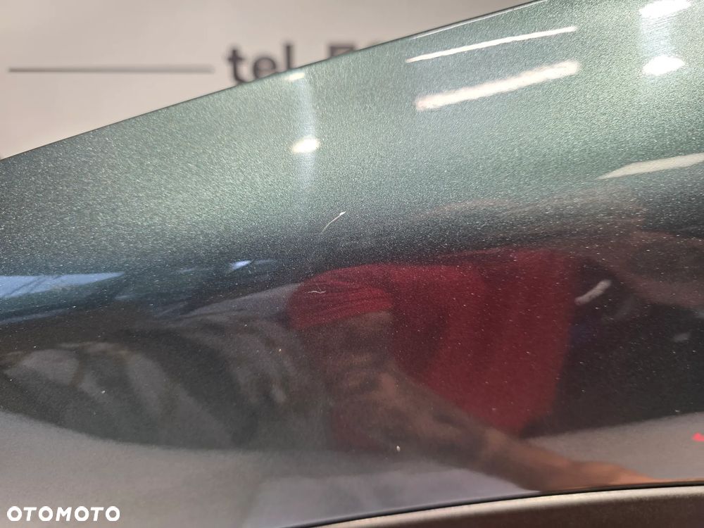 DACIA SANDERO III STEPWAY 20- LEWY BARDZO ŁADNY LEWY BŁOTNIK PRZEDNI PRZÓD + LISTWA + ŚLIZG CIEMNOZIELONY METALIK NR AUKCJI BŁ318 - 9