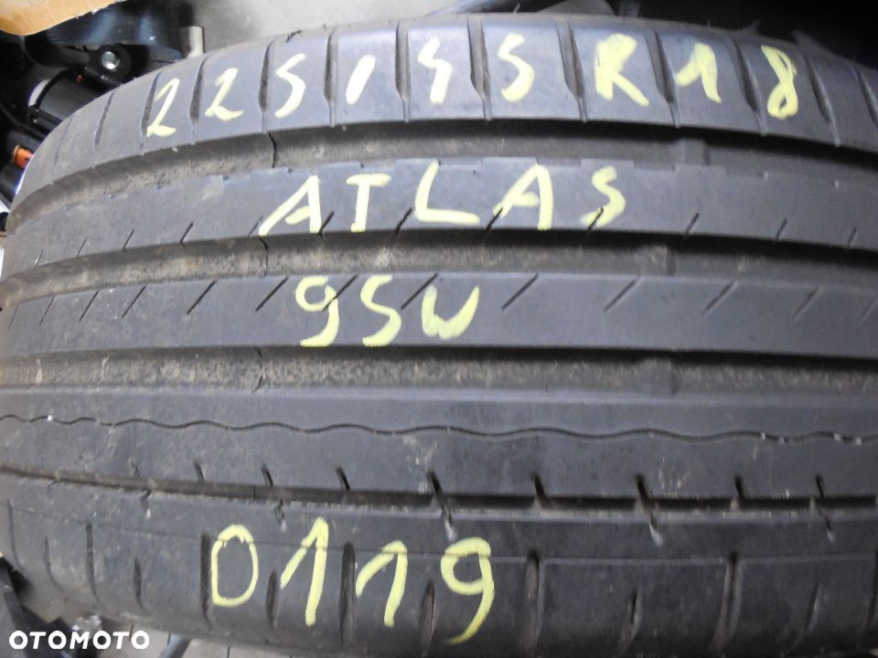 OPONA POJEDYNKA 225/45R18 ATLAS SPORT GREEN DOT 0119 8MM - 1