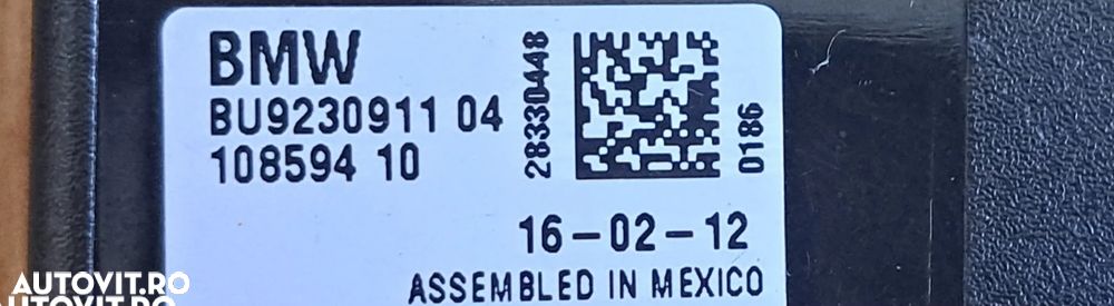 Modul amplificator antena semnal Original BMW F2+LCI F22+LCI F30+LCI F32+LCI F11 F06+LCI G14 F48 E70+LCI - 2