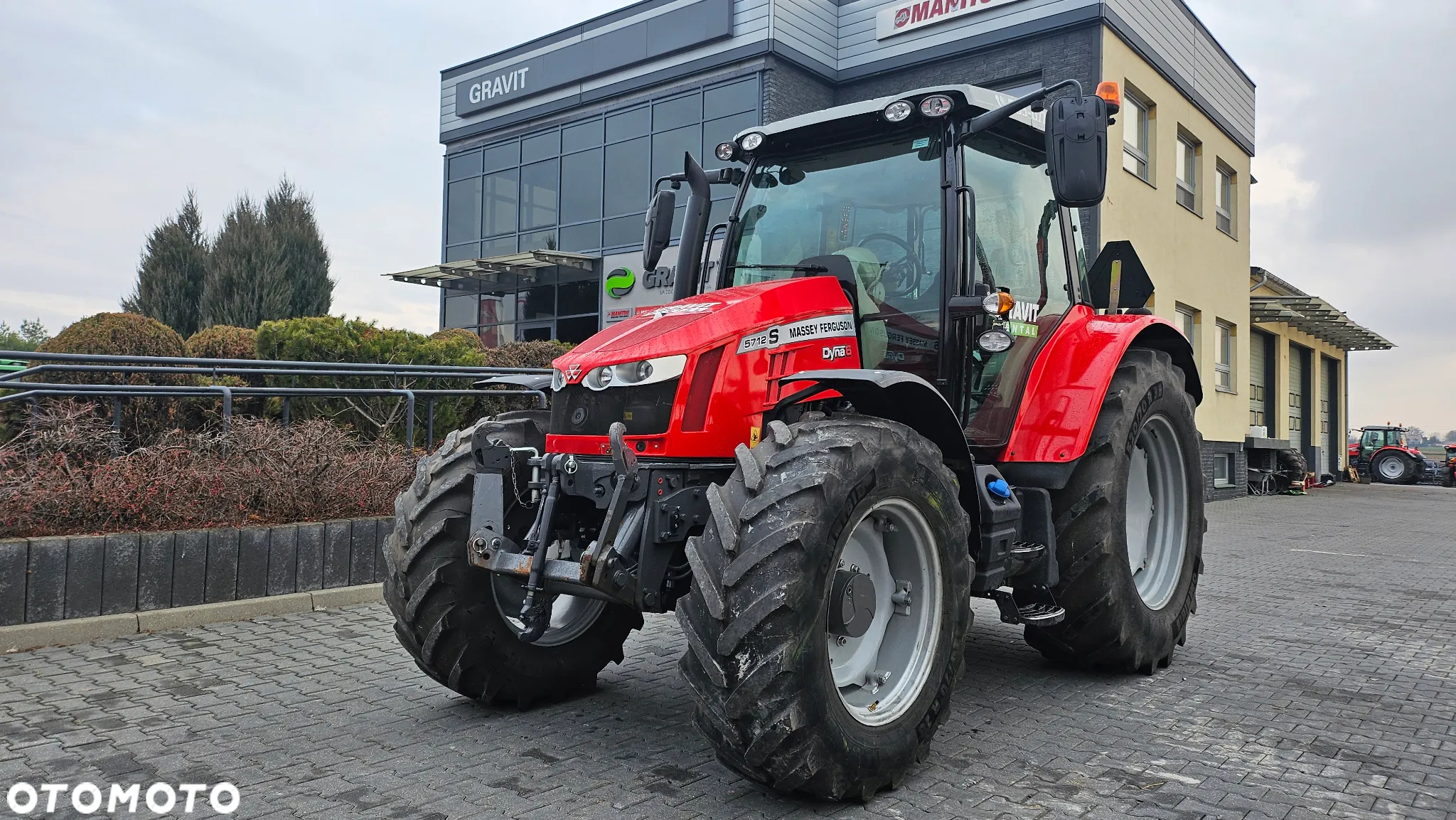 Massey Ferguson MF 5712 S, Dyna-6, pneumatyka, bogata wersja, I-szy właściciel - 2