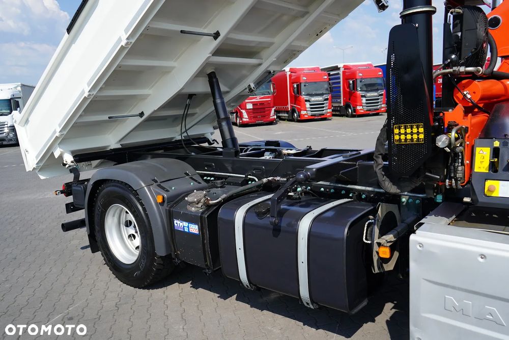 MAN TGS / 18.480 / E 6 / 4 X 4 / WYWROTKA + HDS / PALFINGER PK 20001 / PILOT - 23