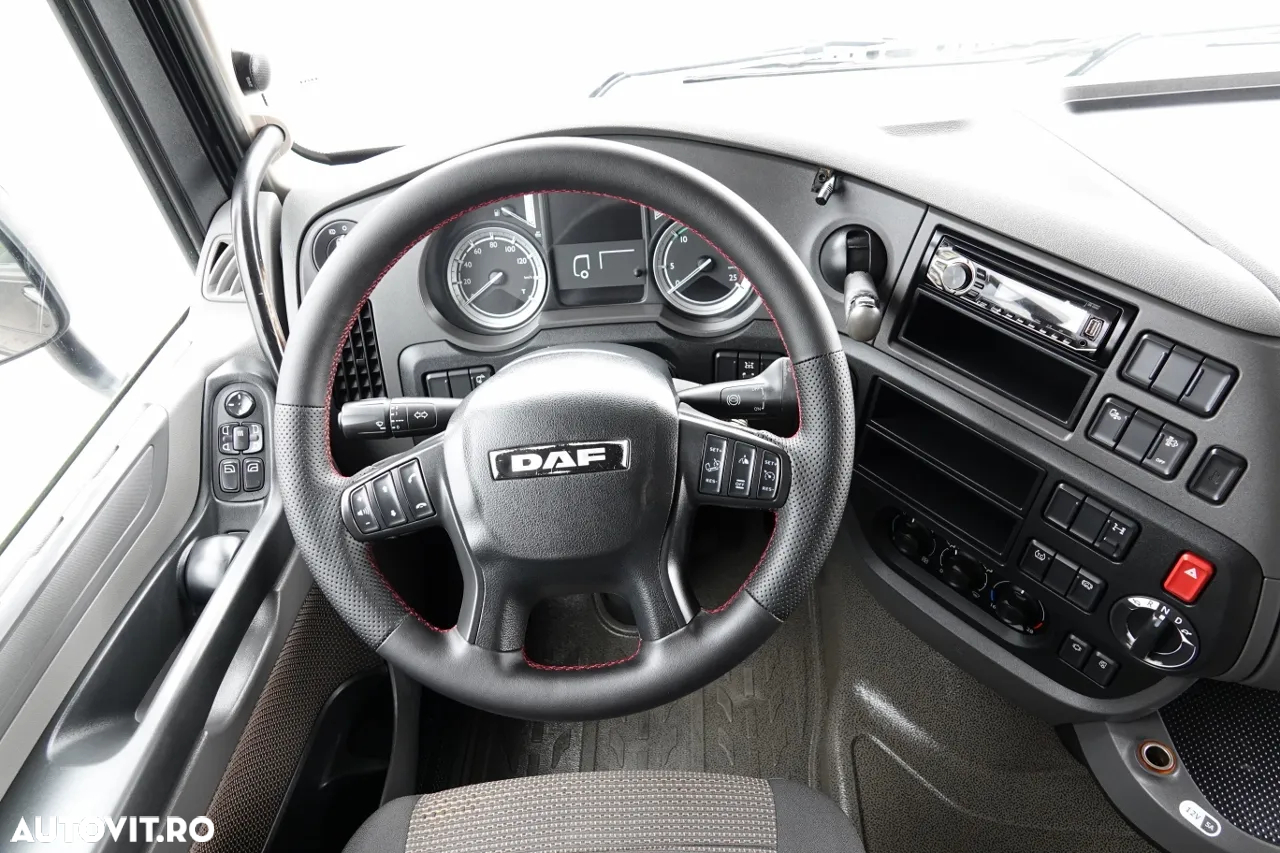 DAF XF 460 / HIDRAULICĂ / SUSPENDERE ÎNALTĂ / PNEURI 100% / JANTE ALIE / IMPORTAT - 27