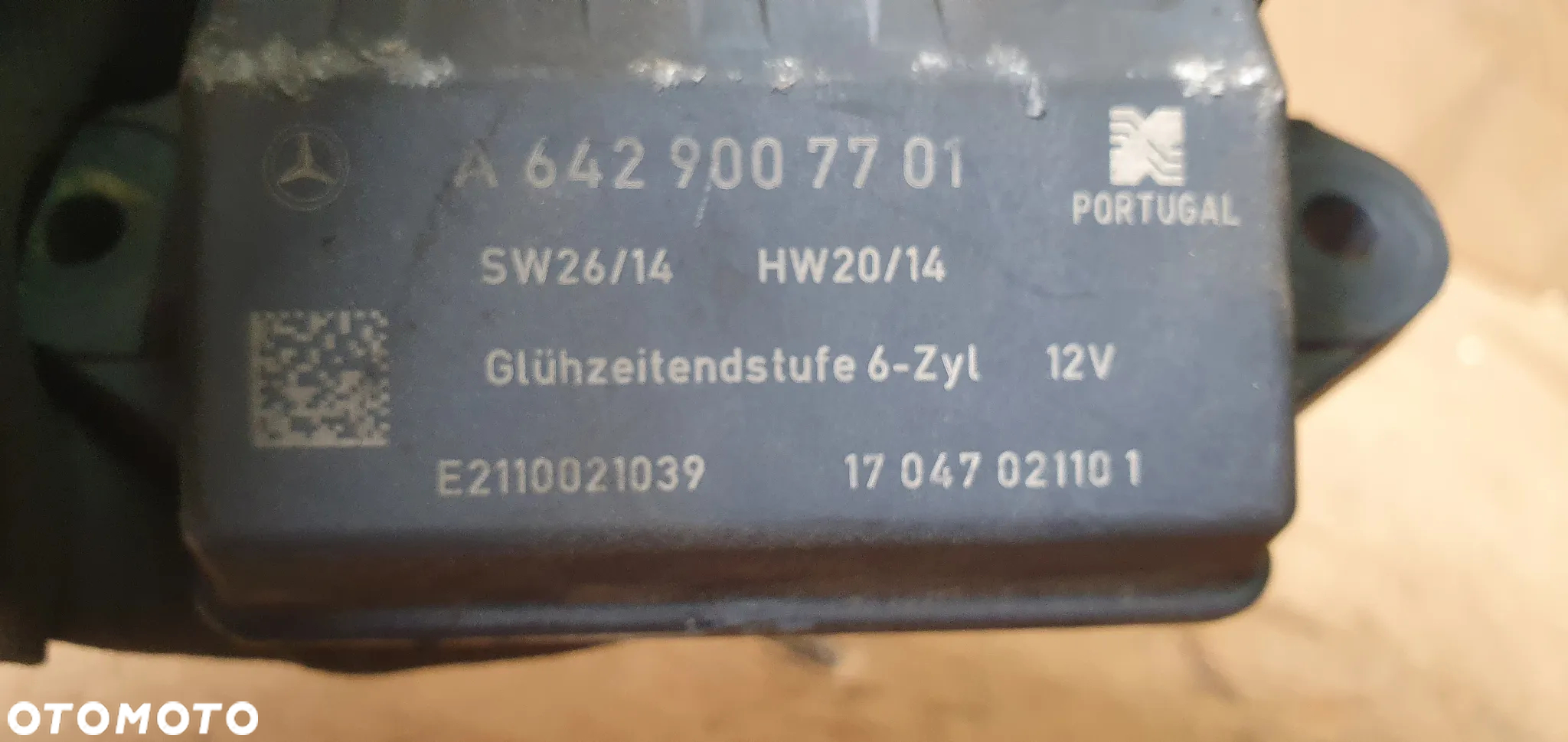 Przekaźnik moduł świec żarowych Mercedes R-Klasa W251 3.0 CDI A6429007701 - 6