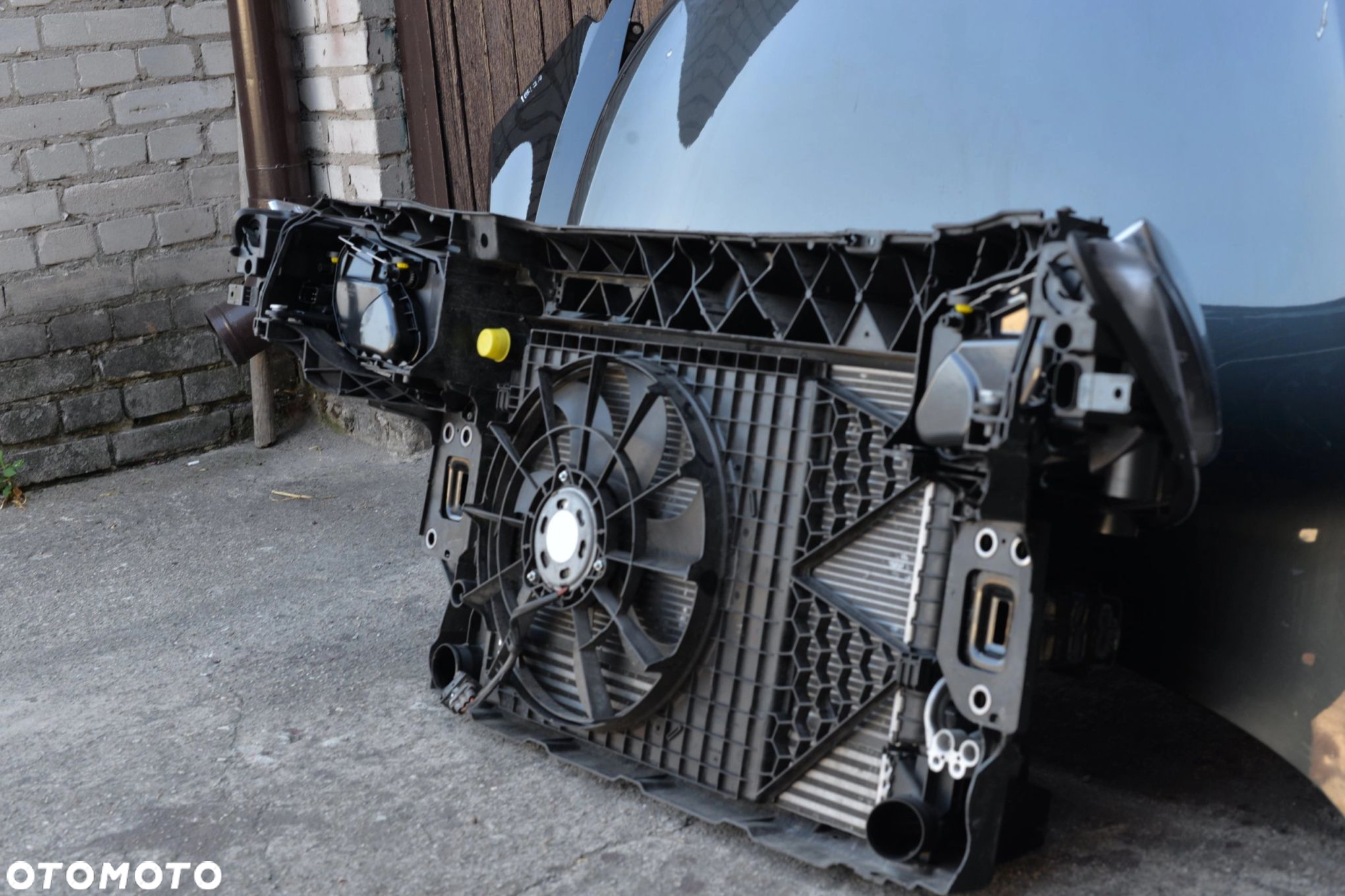 MASKA ZDERZAK GRILL BŁOTNIK LAMPA H7 XENON PAS BELKA SEAT IBIZA 6J 08- - 9