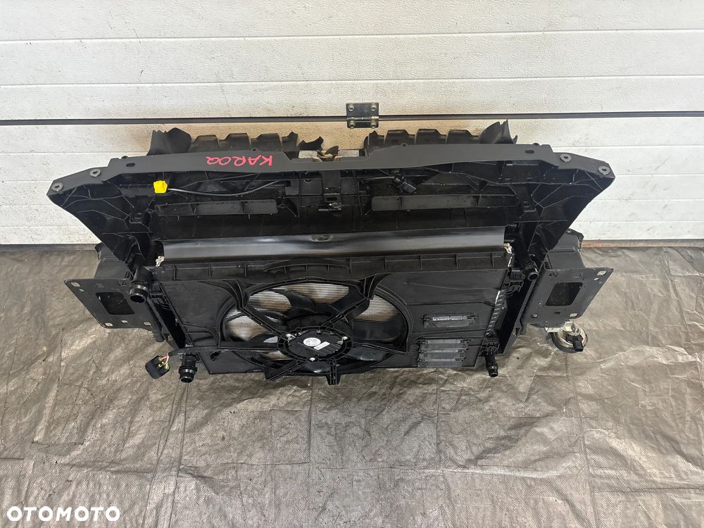 SKODA KAROQ  pas przedni chłodnice wentylatory belka komplet 1.5 tsi lub 2.0 tdi - 6