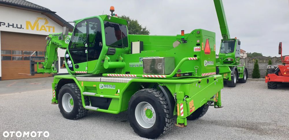Merlo 40.26MCSS kosz hydr. rozkładany/wciągarka 4T./widły/pilot radiowy - 2