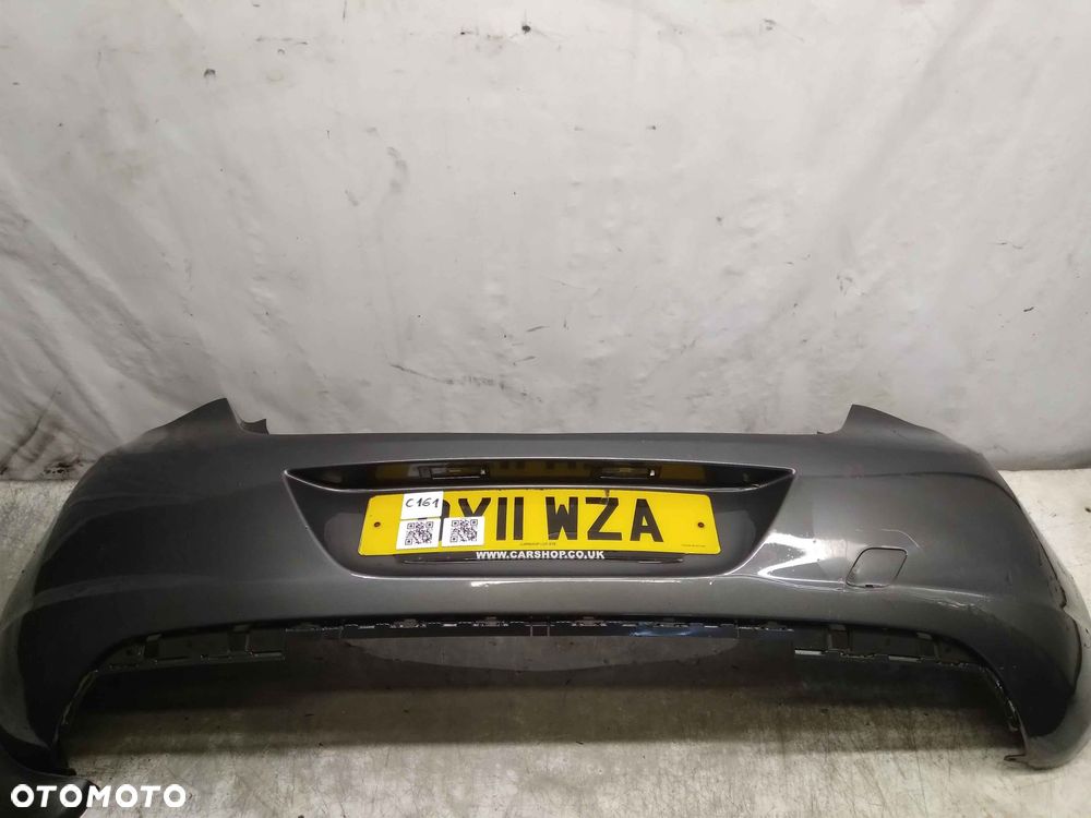 / ZDERZAK TYŁ TYLNY OPEL ASTRA J 4 IV 5D 5 DRZWI HB Z177 SZARY GRAFITOWY - 1