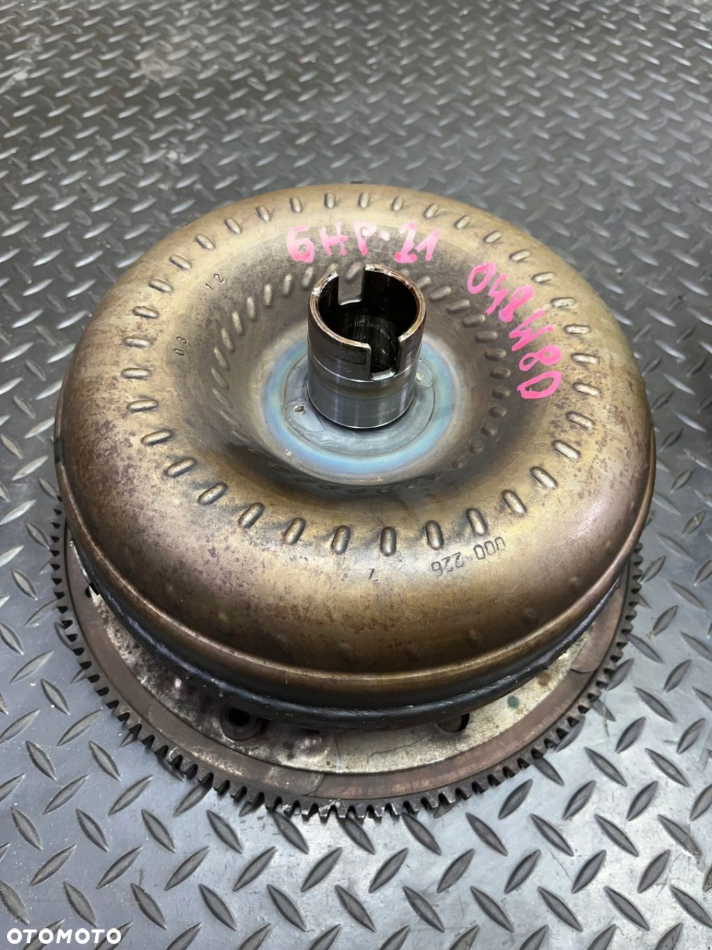SKRZYNIA BIEGÓW AUTOMATYCZNA 6HP-21X W8D BMW E60 E61 LCI 525xd OE 7581412 - 10