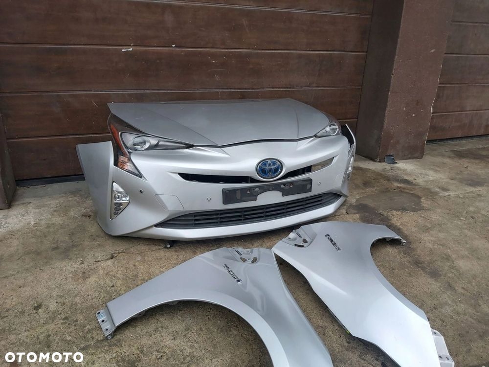 Toyota Prius IV 1,8 xw50 Kompletny przód zderzak maska błotnik lampa pas - 2