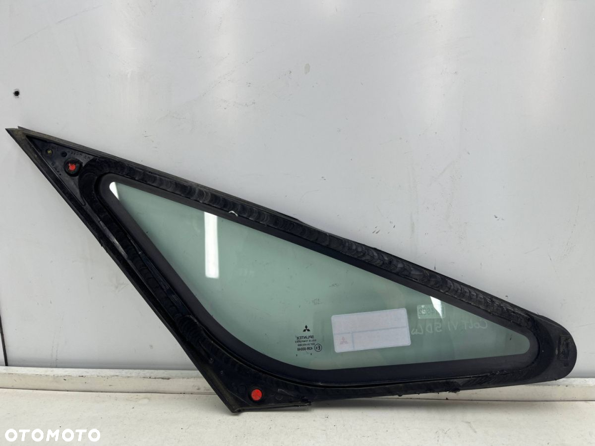 Szyba boczna Mitsubishi Colt VI 6 Z30 5Drzwi 04-12r. karoseryjna lewa przednia lewy przód trójkąt - 2