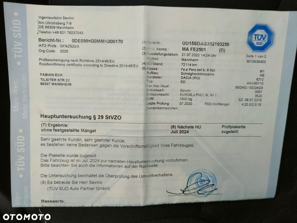 Dacia Sandero 1.2 16V 75 Ambiance - 11
