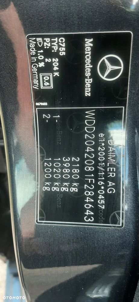 Mercedes-Benz Klasa C 220 CDI DPF Automatik Avantgarde - 28