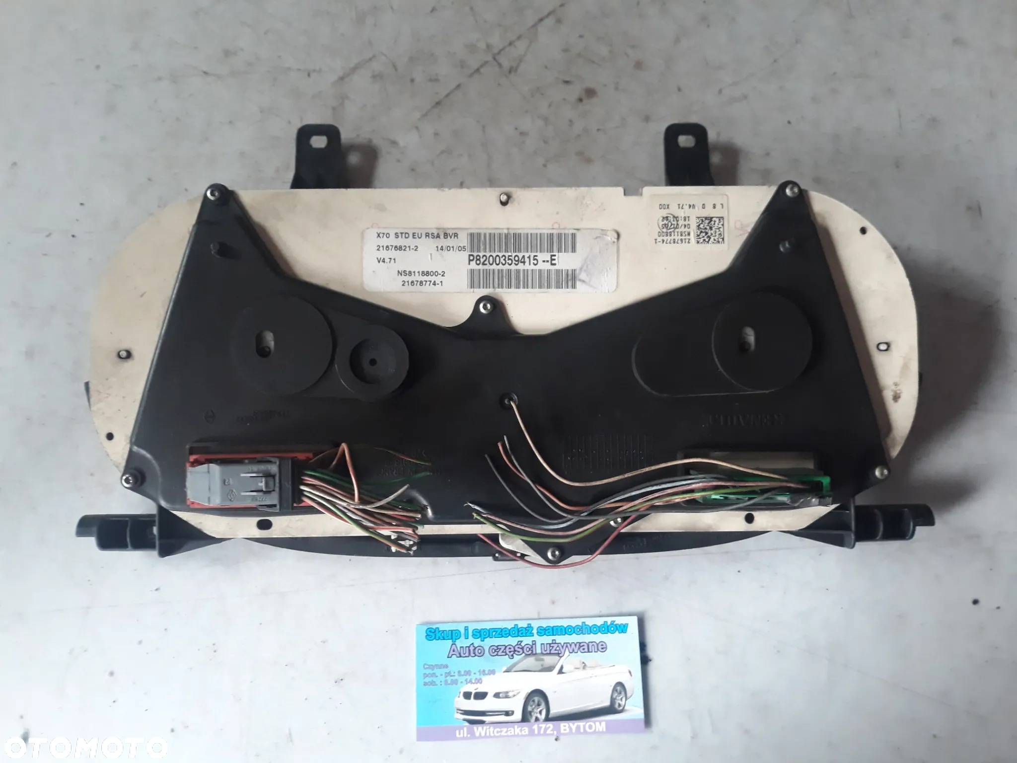 LICZNIK RENAULT MASTER II 2,5 DCI   8200359415E - 2