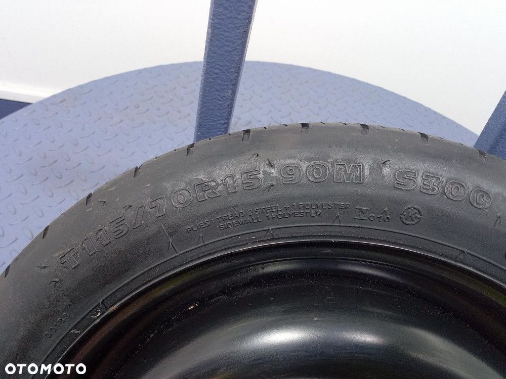MITSUBISHI COLT Z30 SMART KOŁO DOJAZDOWE 3.50BX15 ET40 A4544007100 - 6