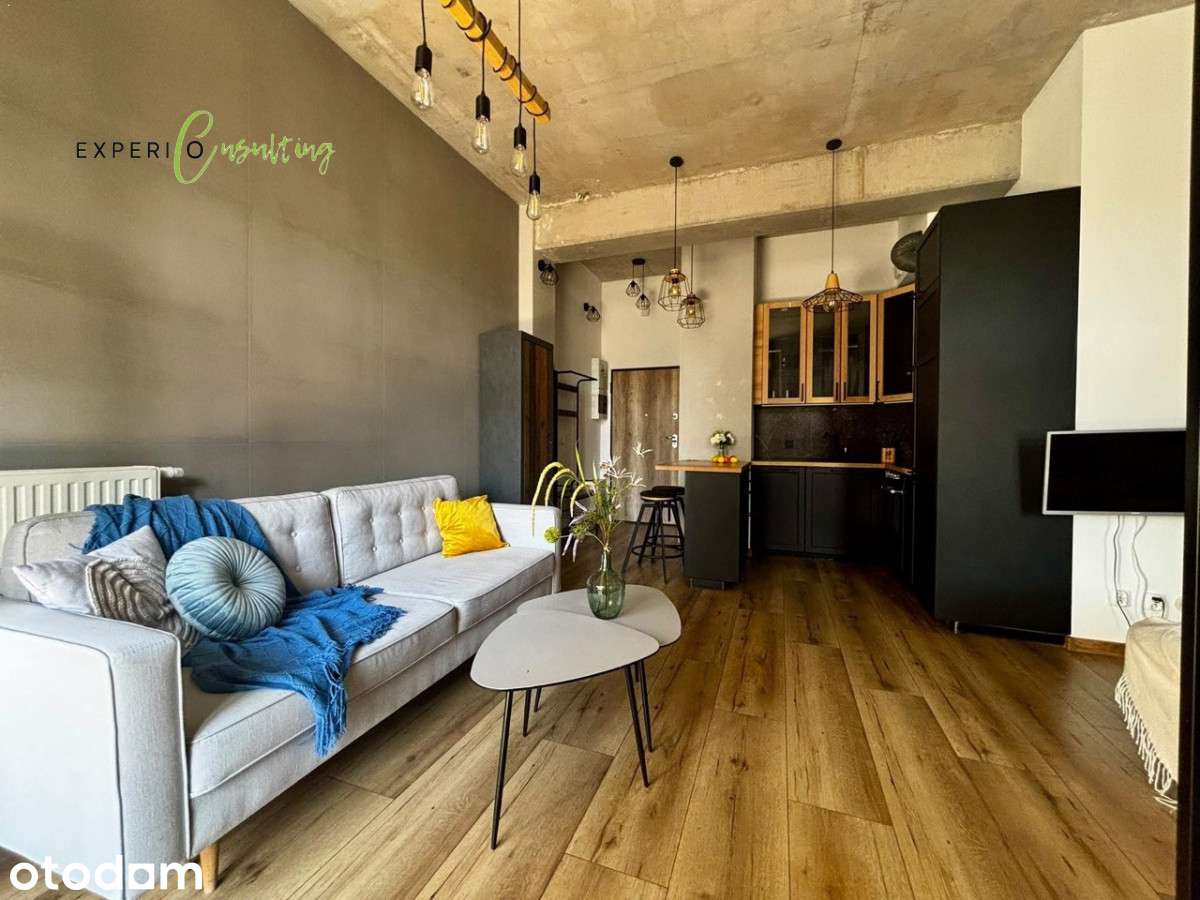 Kawalerka Loft/Obok dworca/Zamknięte osiedle