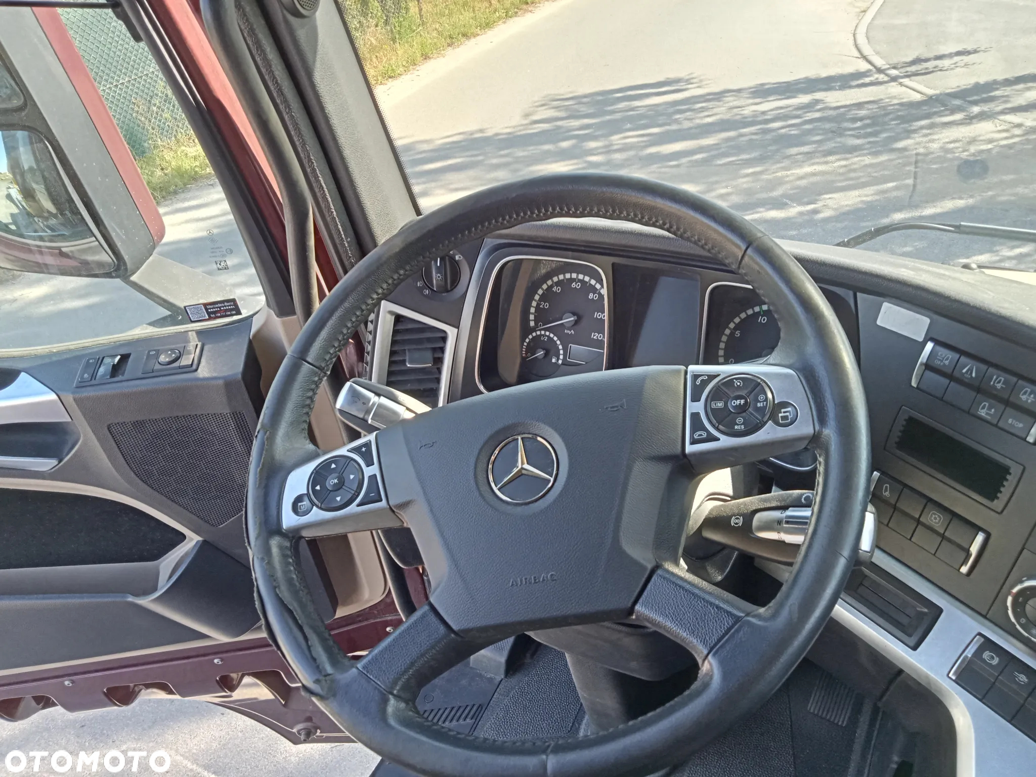 Deska rozdzielcza Mercedes-Benz Actros 1842 LS - 4