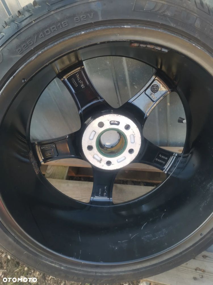 ALUFELGI KOŁA ALUMINIOWE R18 5X114,3 ET50 OPONY ZIMOWE FULDA 225/40 - 13