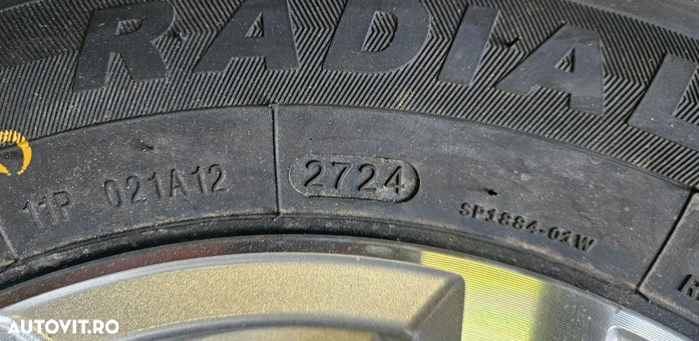 Roata 175/70 R13 86N Anvelopa Security Janta aliaj 5Jx13 4/57/100 ET30 - 5