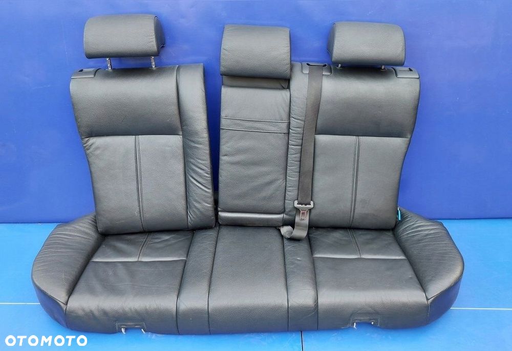 kanapa oparcie bmw 5 e39 kombi czarna skóra - 1