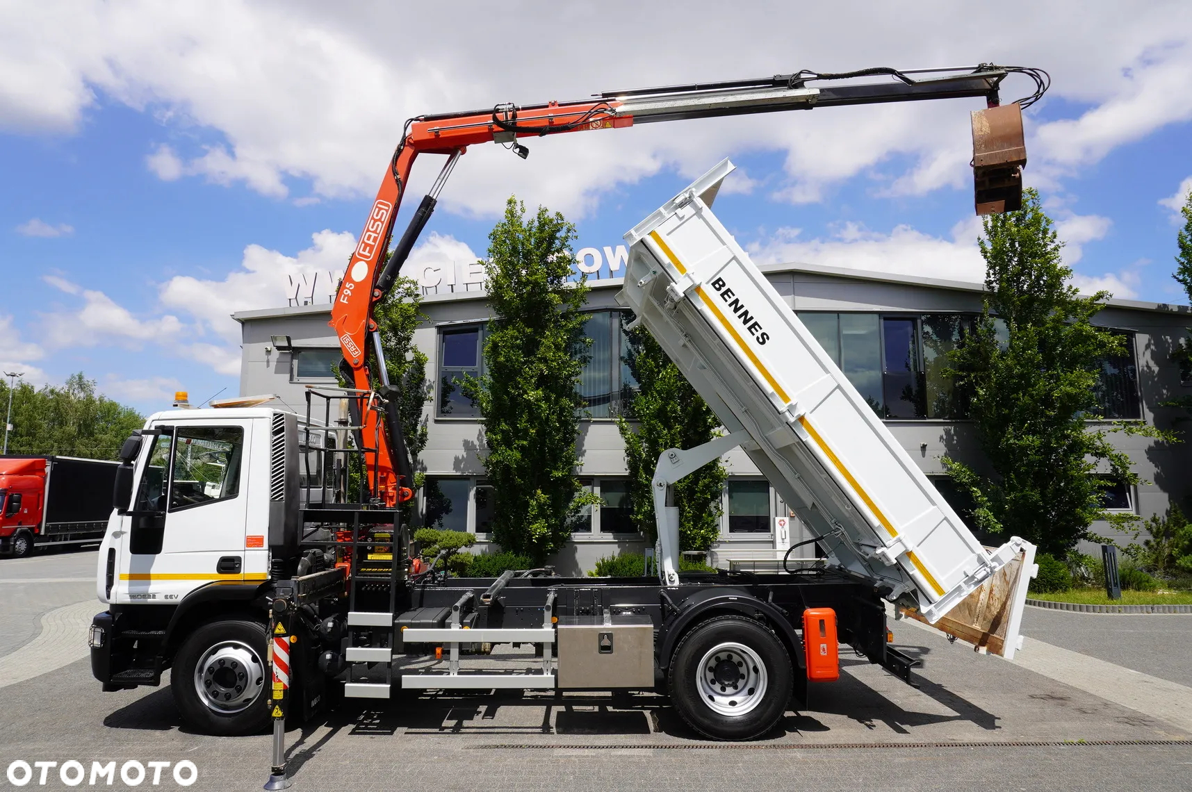 Iveco Eurocargo 160E22 EEV Wywrotka / Bortmatic / HDS FASSI F95A.0.22 - 14