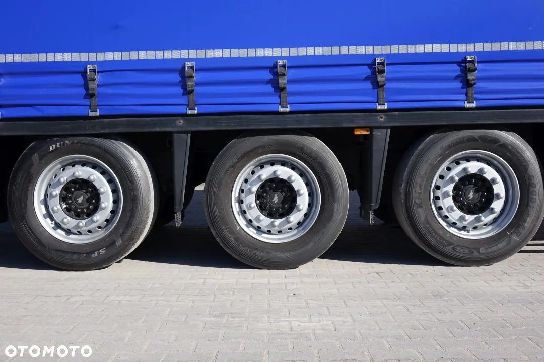 Schmitz Cargobull FIRANKA / STANDARD / DACH PODNOSZONY / OSIE SAF / NOWE PLANDEKI / - 12