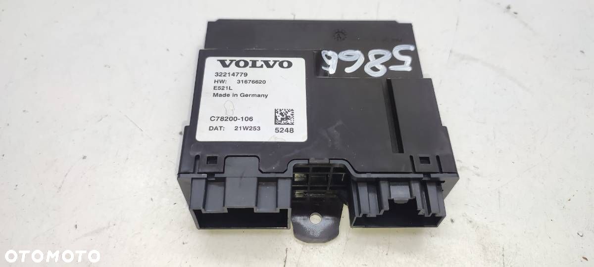 MODUŁ STEROWNIK KLAPY BAGAŻNIKA VOLVO S90 II 31676620 - 1