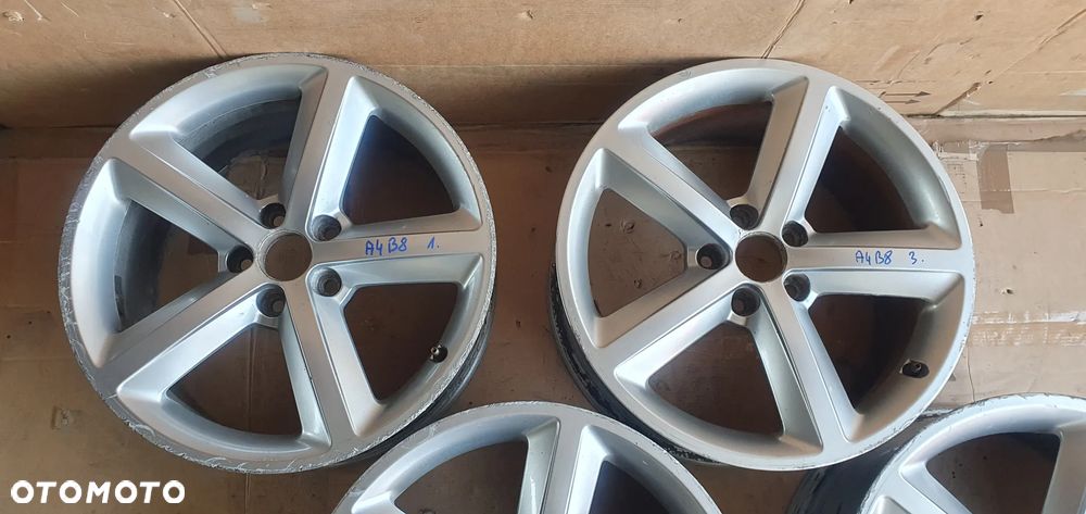 Alufelgi felgi aluminiowe alusy 5x112 R18 8J ET40 Audi A4 B8 8K0601025Q - 7