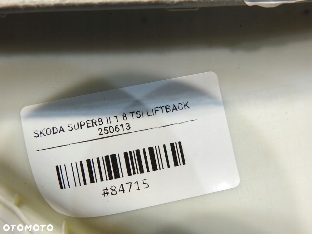 OSŁONA SŁUPKA A LEWY PRZÓD SKODA SUPERB II 3T0867233 - 4