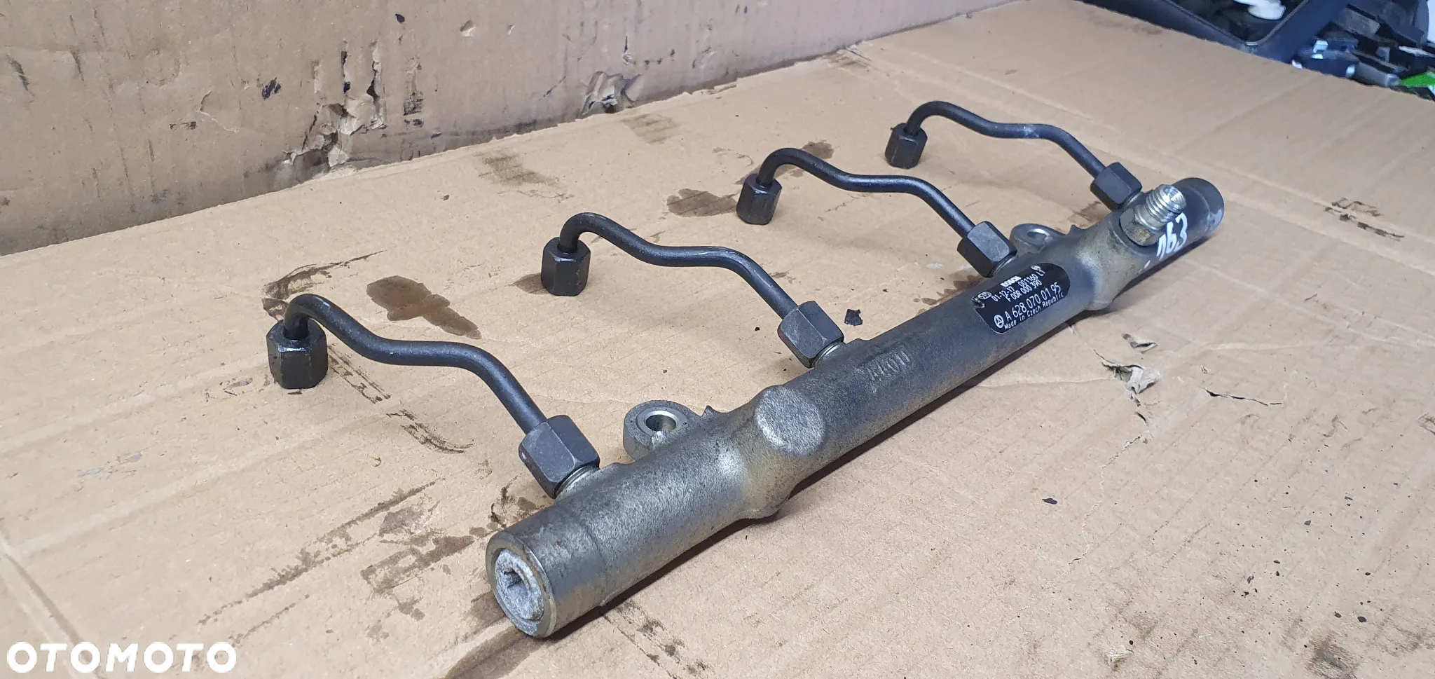 Listwa wtryskowa rurki Mercedes ML W163 4.0 CDI A6280700195 - 3