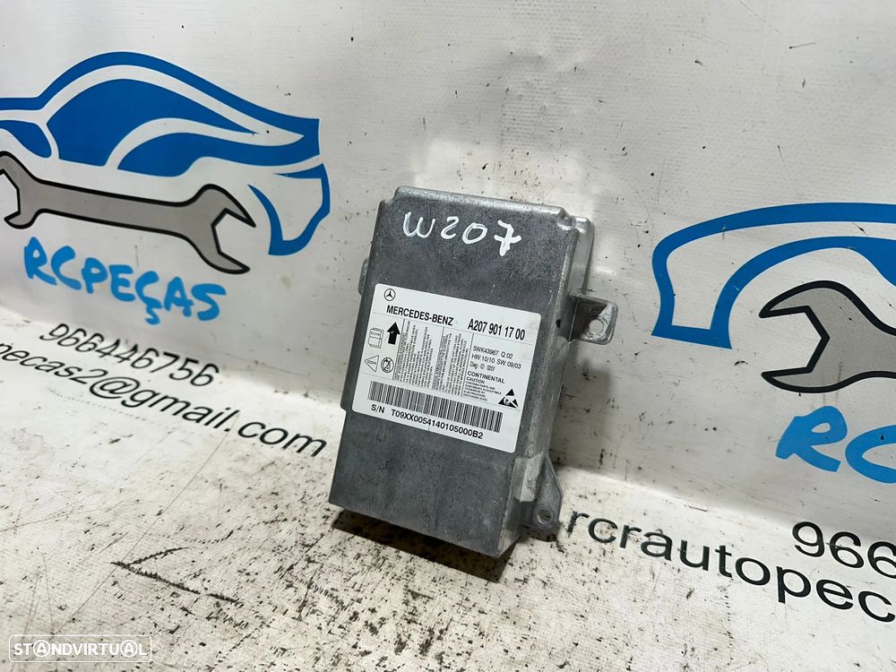 .Módulo Centralina Airbag SRS Original Mercedes Benz A2079011700 2009 - 2017 - 4