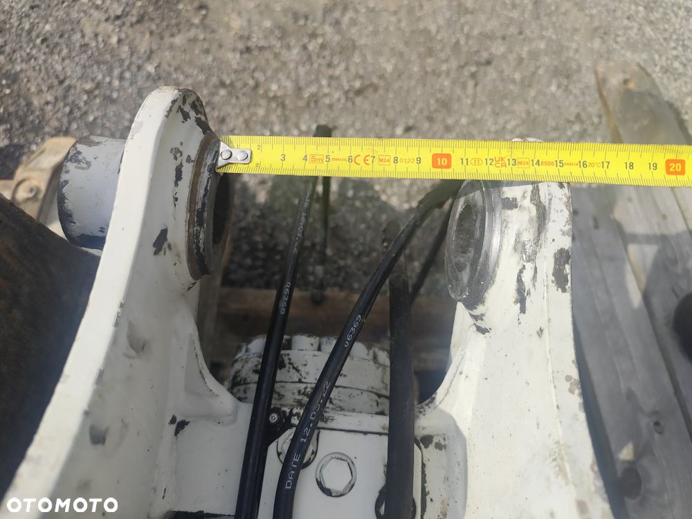 Obrotnica powertilt tilt szybkozłącze hydrauliczny Lehnhoff MS03 z hakiem ładunkowym - 12