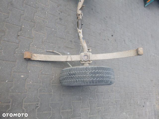 BELKA TYŁ TYLNA KOMPLETNA Z RESORAMI NA PRZYCZEPKĘ FIAT DOBLO - 10