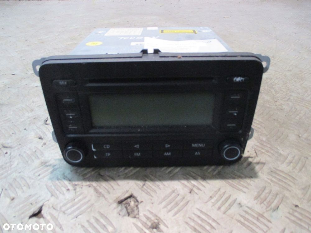 VW TOURAN I RADIO CD FABRYCZNE 2DIN 1K0035186L - 1