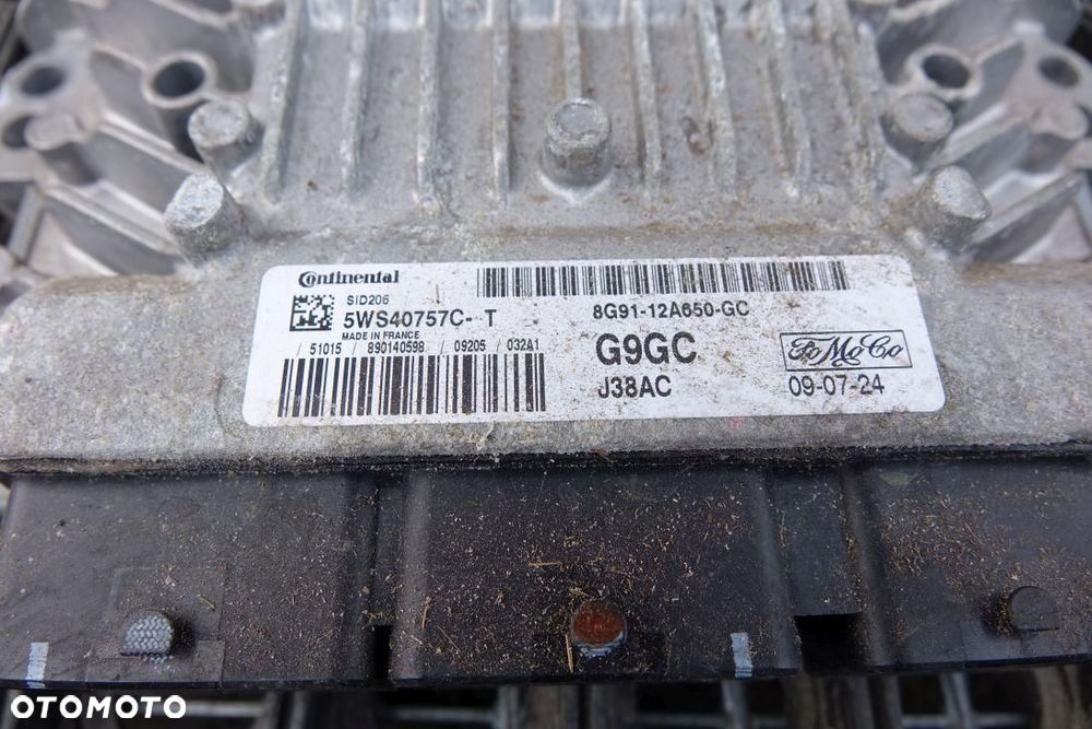 STEROWNIK SILNIKA KOMPUTER FORD TDCI 8G91-12A650-GC - 3